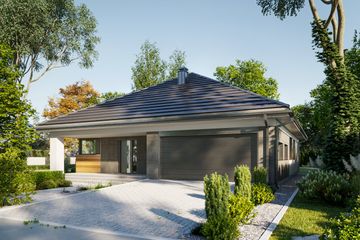  Projekt domu Kordian Nano (1921) (KRD3056) - projekt domu parterowego - Zdjęcie 3