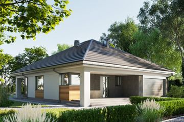  Projekt domu Kordian Nano (1921) (KRD3056) - projekt domu parterowego - Zdjęcie 1