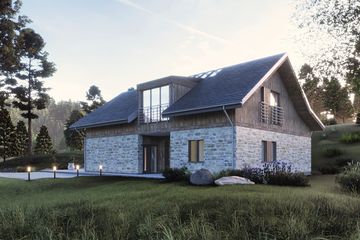  Projekt domu Rufus (BBI1018) - projekt domu parterowego z poddaszem - Zdjęcie 11