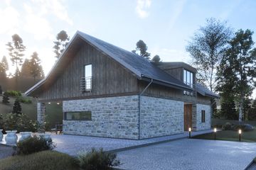  Projekt domu Rufus (BBI1018) - projekt domu parterowego z poddaszem - Zdjęcie 16