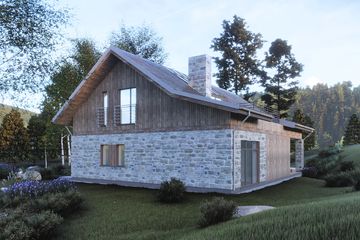  Projekt domu Rufus (BBI1018) - projekt domu parterowego z poddaszem - Zdjęcie 8