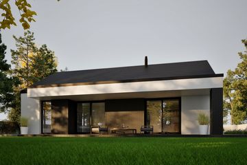  Projekt domu Mini 25 plus energo plus (WRC2819) - projekt domu parterowego - Zdjęcie 3