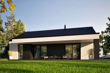  Projekt domu Mini 25 plus energo plus (WRC2819) - projekt domu parterowego - Zdjęcie 4