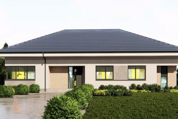  Projekt domu uA385v1 (WCB1585) - projekt domu parterowego - Zdjęcie 1