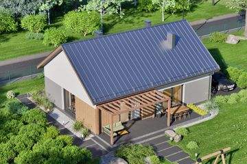  Projekt domu D420 (WAI1499) - projekt domu parterowego - Zdjęcie 3