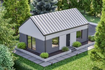  Projekt budynku gospodarczego BG11 (WAI1498) - projekt budynku parterowego - Zdjęcie 3