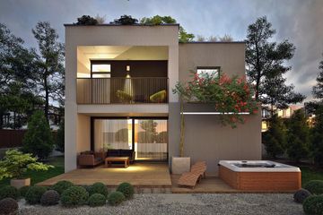  Projekt domu Talia z garażem 1-st. [A] (WRF2467) - projekt domu z pełnym piętrem - Zdjęcie 5