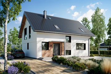  Projekt domu Jagoda Solo (1919) (KRD3057) - projekt domu parterowego z poddaszem - Zdjęcie 7