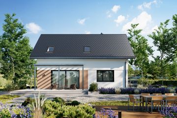  Projekt domu Jagoda Solo (1919) (KRD3057) - projekt domu parterowego z poddaszem - Zdjęcie 5