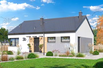  Projekt domu Tania 3 (WOE1202) - projekt domu parterowego - Zdjęcie 2