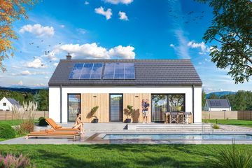  Projekt domu Tania 3 (WOE1202) - projekt domu parterowego - Zdjęcie 4