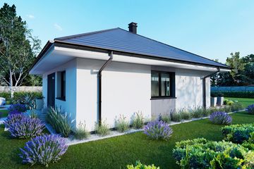  Projekt domu Parterowy 30 (BBH1072) - projekt domu parterowego - Zdjęcie 4