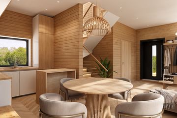  Projekt domu Harnaś pomniejszony (KDX1016) - projekt domu parterowego z poddaszem - Zdjęcie 5