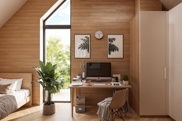  Projekt domu Harnaś pomniejszony (KDX1016) - projekt domu parterowego z poddaszem - Zdjęcie 8