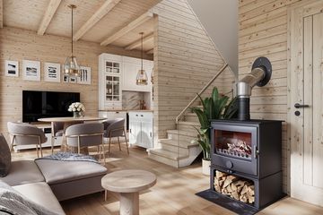  Projekt domu Harnaś pomniejszony (KDX1016) - projekt domu parterowego z poddaszem - Zdjęcie 12