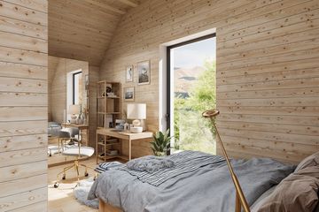  Projekt domu Harnaś pomniejszony (KDX1016) - projekt domu parterowego z poddaszem - Zdjęcie 15