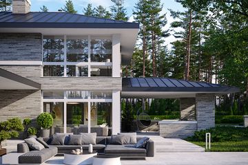  Projekt domu BrickHouse 705 (KRZ1118) - projekt domu z pełnym piętrem - Zdjęcie 20