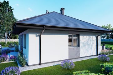  Projekt domu Parterowy 32 (BBH1074) - projekt domu parterowego - Zdjęcie 2