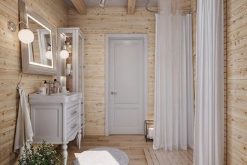  Projekt domu Harnaś pomniejszony wariant 2 (KDX1019) - projekt domu parterowego z poddaszem - Zdjęcie 8