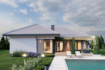  Projekt domu na Platynowej (WBF1004) - projekt domu parterowego - Zdjęcie 8