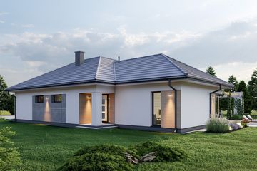  Projekt domu na Platynowej (WBF1004) - projekt domu parterowego - Zdjęcie 10