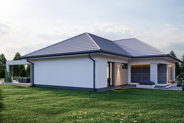  Projekt domu na Platynowej (WBF1004) - projekt domu parterowego - Zdjęcie 6