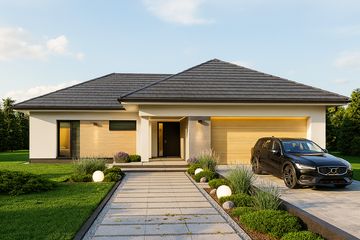  Projekt domu na Platynowej (WBF1004) - projekt domu parterowego - Zdjęcie 3