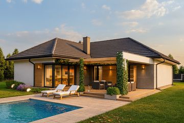  Projekt domu na Platynowej (WBF1004) - projekt domu parterowego - Zdjęcie 4