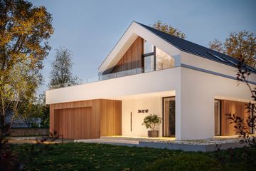  Projekt domu NewHouse 794 G2 w1 (KRZ1119) - projekt domu parterowego z poddaszem - Zdjęcie 1