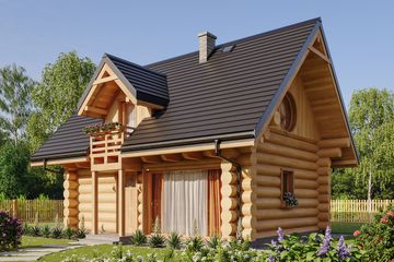  Projekt domu L-323 (SLU1057) - projekt domu parterowego - Zdjęcie 1