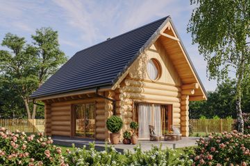  Projekt domu L-323 (SLU1057) - projekt domu parterowego - Zdjęcie 2