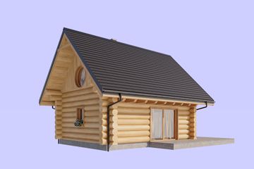  Projekt domu L-323 (SLU1057) - projekt domu parterowego - Zdjęcie 4