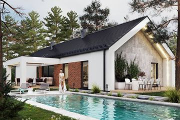  Projekt domu Ka236 (PKT1331) - projekt domu parterowego - Zdjęcie 2