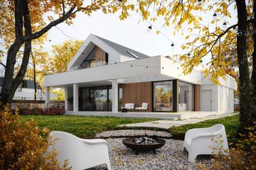  Projekt domu NewHouse 794 G2 (KRZ1120) - projekt domu parterowego z poddaszem - Zdjęcie 6