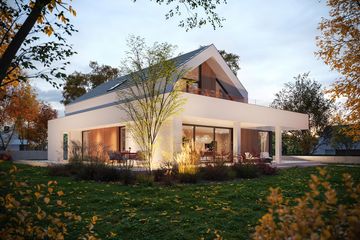  Projekt domu NewHouse 794 G2 (KRZ1120) - projekt domu parterowego z poddaszem - Zdjęcie 9