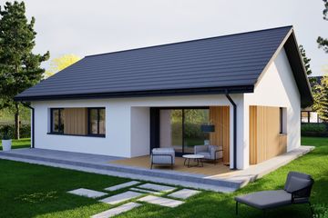  Projekt domu Mini 23 plus energo plus (WRC2817) - projekt domu parterowego - Zdjęcie 1