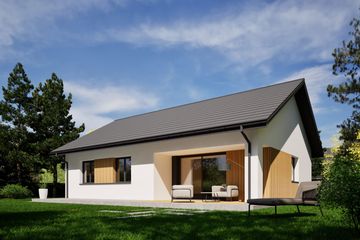  Projekt domu Mini 23 plus energo plus (WRC2817) - projekt domu parterowego - Zdjęcie 4