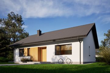  Projekt domu Mini 23 plus energo plus (WRC2817) - projekt domu parterowego - Zdjęcie 5