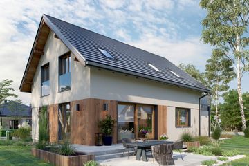  Projekt domu Jagoda Rex (1918) (KRD3060) - projekt domu parterowego z poddaszem - Zdjęcie 4