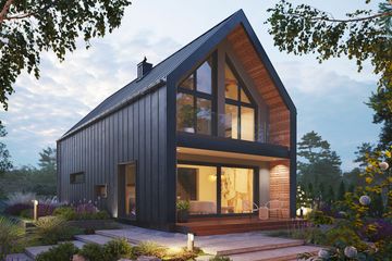  Projekt domu Ara 128 (1916) (KRD3059) - projekt domu parterowego z poddaszem - Zdjęcie 5