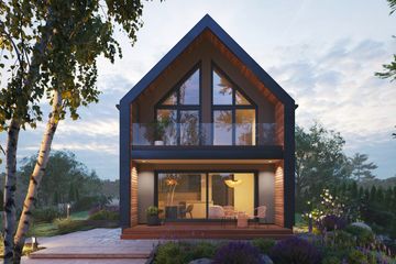  Projekt domu Ara 128 (1916) (KRD3059) - projekt domu parterowego z poddaszem - Zdjęcie 6