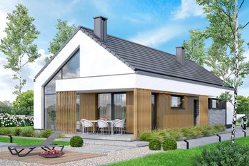  Projekt domu Gustav (WOF1248) - projekt domu parterowego - Zdjęcie 4