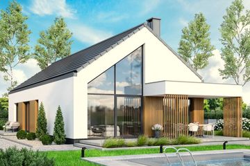  Projekt domu Gustav (WOF1248) - projekt domu parterowego - Zdjęcie 1