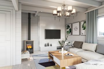  Projekt domu Bajka N (KDX1022) - projekt domu parterowego z poddaszem - Zdjęcie 10