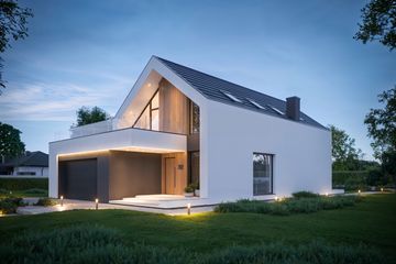  Projekt domu NewHouse 762 (KRZ1121) - projekt domu parterowego z poddaszem - Zdjęcie 8