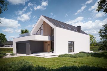  Projekt domu NewHouse 762 (KRZ1121) - projekt domu parterowego z poddaszem - Zdjęcie 9