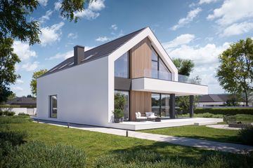  Projekt domu NewHouse 762 (KRZ1121) - projekt domu parterowego z poddaszem - Zdjęcie 11