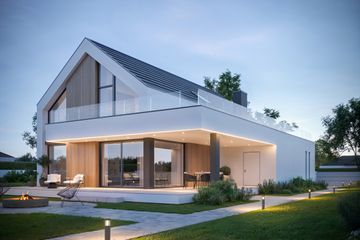  Projekt domu NewHouse 762 (KRZ1121) - projekt domu parterowego z poddaszem - Zdjęcie 12