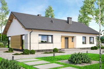  Projekt domu Solido 3 (WOF1249) - projekt domu parterowego - Zdjęcie 1