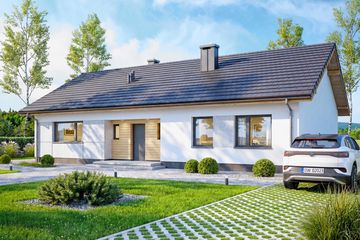  Projekt domu Solido 3 (WOF1249) - projekt domu parterowego - Zdjęcie 2